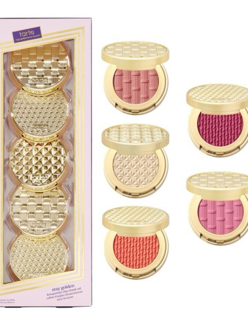 TARTE STAY GOLDEN AMAZONIAN CLAY CHEEK SET